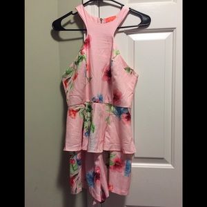 LUXMI FLORAL ROMPER
